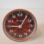 Vintage Wekker 70's Klok Clock Jerger Klokje thumbnail 4