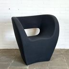 Moroso Little Albert Fauteuil, Iconisch Design Van Ron Arad In Zwart thumbnail 2