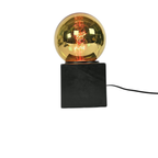 Dutch Design - Space Age - Philips Design Spiegelbol Lamp - Tafel/bureaulamp - 70's thumbnail 7