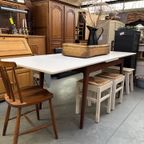 Vintage Tafel / Eettafel thumbnail 8