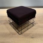 Verner Panton Square Wire Stool thumbnail 8