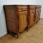 Vintage Louis Xv Wandkast, Buffetkast, Dressoir Ladekast 403 thumbnail 10