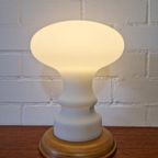 Opaalglazen Mushroom Lamp, 1970S thumbnail 9