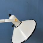 Witte Anvia Bureaulamp - Tafellamp Uit Het Midden Van De Eeuw - Vintage Kantoorlicht thumbnail 9