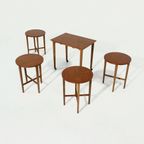 Teak Nesting Tables By Poul Hundevad For Novy Domov 1960S thumbnail 3
