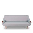 Deens Design Licht Blauw Sofa By Dux Opnieuw Gestoffeerd Met Kvadrat, 1960S thumbnail 9