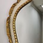 Grote Vintage Barok Brocante Rococo Facet Geslepen Spiegel Schouwspiegel Xl thumbnail 5
