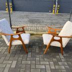 Set Van 2 Vintage Relax Stoelen thumbnail 11