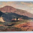 19Th Century English Landscape By Alexander Wüst (1837-1876) thumbnail 19