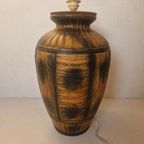 West Germany Vintage 380-50 Keramiek Tafelllamp. thumbnail 3