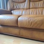 Klassiek Leren Bankstel (3-zits + Fauteuil) thumbnail 4