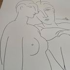 Pablo Picasso (1881-1973) Trous Femmes Nues Et Une Coupe D’anemones, Printed In Italy thumbnail 5