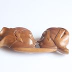 Balinese Fertility Sculpture Of A Couple thumbnail 4