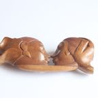 Balinese Fertility Sculpture Of A Couple thumbnail 5