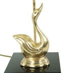 Hollywood Regency Tafellamp Regina Massive Zwaan Lamp 46Cm thumbnail 3