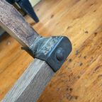 Vintage Industriele Houten Steekwagen Showkar Salontafel thumbnail 3