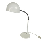 Hala Zeist - Model 768 - Tafellamp - Wit - Flexibele Hals - 3e Kwart 20e Eeuw thumbnail 10