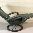 Vintage Gaga Leren Recliner Fauteuil, Percival Lafer thumbnail 3