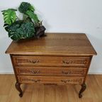 Vintage Queen Ann Ladekastje, Commode Dressoir Ladekast Badkamermeubel 101 thumbnail 3