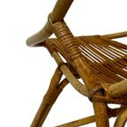 Vintage Set Van 4 Rotan Fauteuils Rohe Noordwolde 1960 thumbnail 23