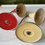 Set Vintage Tafellampjes, Bedlampjes. 1940 1950 Midcentury 40S 40Er 50S 50Er thumbnail 14