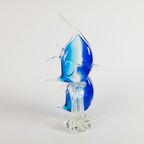 Murano Glas - Maanvissen - Xl Sculptuur - Glaskunst - 1990'S thumbnail 5