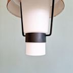 Trio Van Scandinavische Hangers In Opaline En Kopermetaal thumbnail 16
