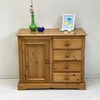 Oudgrenen Dressoirtje Brocante Buffetkast thumbnail 5