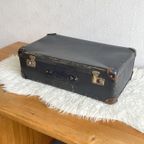 Brocante Zwarte Koffer Vintage Suitcase thumbnail 2