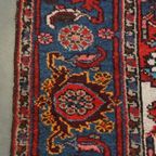 Kleurrijk Vintage Oosters Handgeknoopt Vloerkleed Met Prachtige Patronen 201x139cm thumbnail 6