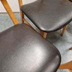 50'S Set Van 4 Vintage Stoelen Fifties Jaren 50 thumbnail 9