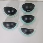 5 Postmoderne Halve Maan Design Wandlampen Vintage. thumbnail 2