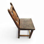 18th Century Chair Early 18th Century Farmhouse Chair With Wood Peg Construction thumbnail 8