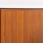 Danish Modern Free Standing Bar Cabinet With Stools From 1960’S thumbnail 10