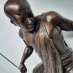 Set Bronzen Beelden Shaolin Monniken Boeddhisme thumbnail 9