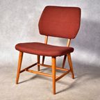 Vintage Teakhouten Design Stoel Van , Engen Örkelljunga Zweden 1950 thumbnail 2