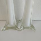 Set Vintage Hoge Smalle Witte Vazen thumbnail 6