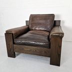 Brutalist Lounger Harry De Groot Voor Leolux thumbnail 7