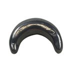 Handmade - Half Moon Shaped Drawer / Door Pull Or Handle - Casted Aluminum (New Old Stock) - Made thumbnail 3