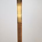 Vintage Deknudt Vloerlamp Messing Regency Uplight Belgie ´70 thumbnail 7