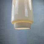 White Glass Pendant Light Napoli Xl By Aloys Gangkofner For Peill And Putzler, 1950 thumbnail 3