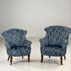 2X Fauteuil Bergère Frans Antiek thumbnail 7