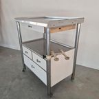 Vintage Bauhaus Stijl Tandarts Trolley thumbnail 6
