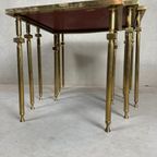 Vintage Brass ‘Nesting Tables’ thumbnail 7