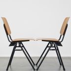 Set Van 2 Mooie Vintage Jaren ’60 Dutch Design Marko School/Kantine/Eetkamerstoelen thumbnail 3