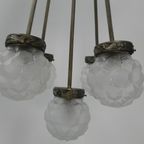Art Deco Hanglamp Met 5 Bollen Aan 5 Stangen thumbnail 10