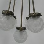 Art Deco Hanglamp Met 5 Bollen Aan 5 Stangen thumbnail 10