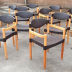 12 X Vintage Strax Stoelen, Hartmut Lohmeyer Voor Casala. thumbnail 16