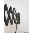 Vintage Industrial Scissor Lamp thumbnail 9