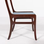 Ole Wanscher Dinning Chairs ‘Rungstedlund’ By Poul Jeppesen Møbelfabrik, 1950’S Denmark thumbnail 11